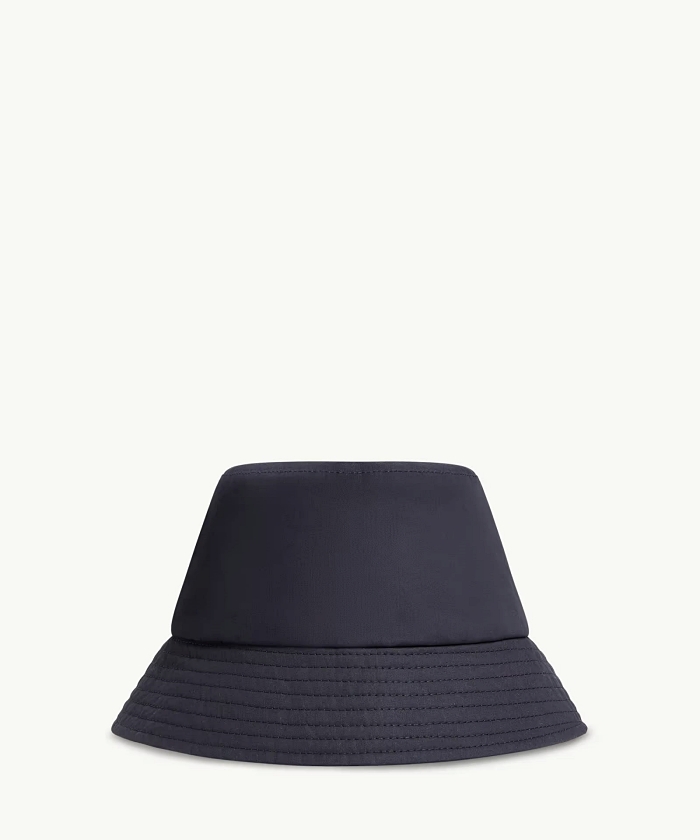 MONCLER ブラック バケットハット　S ブラック バケットハット : ハット＆ベレー 向けの メンズ | モンクレール