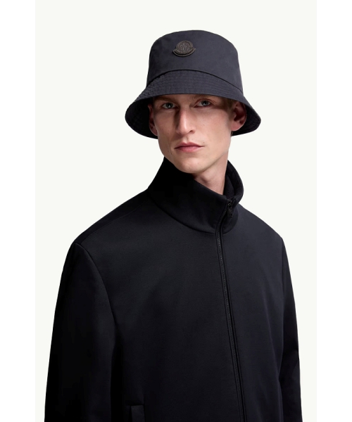 MONCLER MONCLER バケットハット ネイビーブルー L MONCLER MONCLER バケットハット ネイビーブルー L