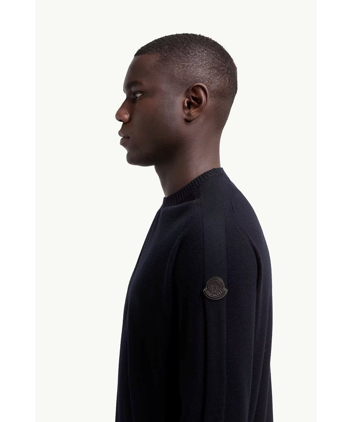 モンクレール ニットセーター ニット MONCLER (モンクレール) カシミヤ混 ケーブル タートルネック ニット