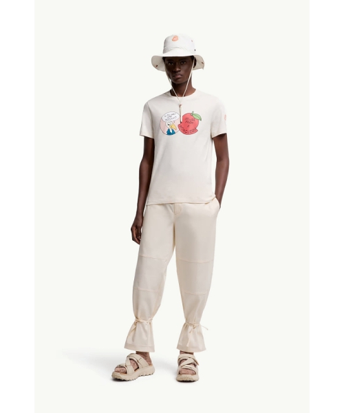 MONCLER Moncler x Gilga Farm by Donald Glover Tシャツ ホワイトアイボリー M MONCLER Moncler x Gilga Farm by Donald Glover Tシャツ ホワイトアイボリー M