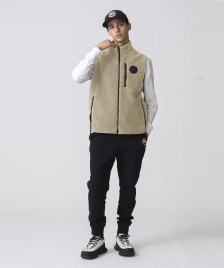 2464MBA Kinross Reversible Fleece Vest Black Label Fusion Fi