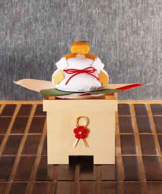 【京都 夢み屋】白木三宝鏡餅