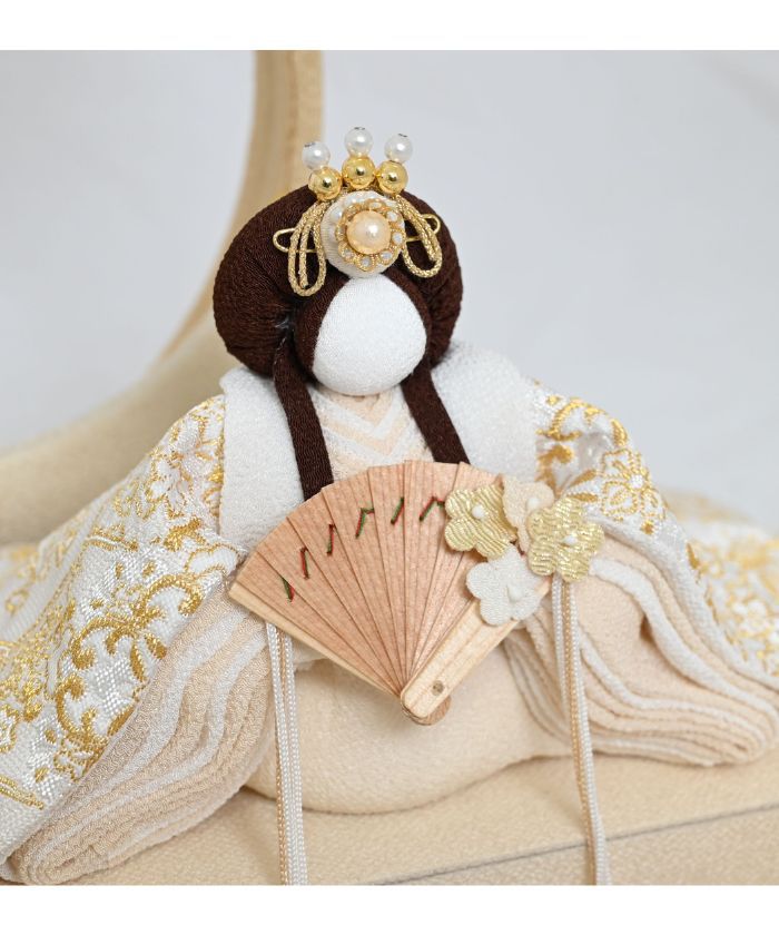 京都 夢み屋】金襴亀甲花紋 雛飾り(G25NG018)｜阪急百貨店公式通販