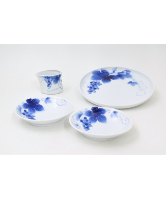 【深川製磁】26’ブルーワイナリー セットC