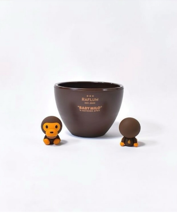 RAFLUM】BOTH SIDES LOGO ECO POT MILO