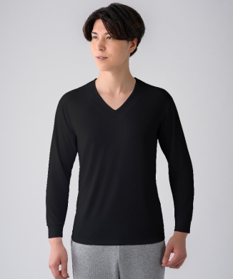 ReD バイタルテック Vネックインナー長袖 肩コリ改善