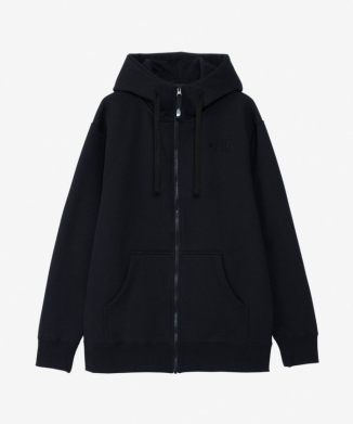 リアビューフルジップフーディ