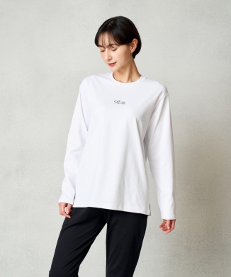 ReFa バイタルテック コンフォートジャージー クルーネックロングTシャツ