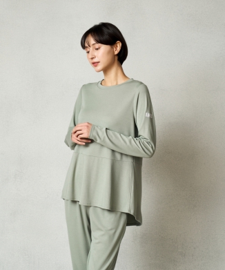 ReFa バイタルテック モイストスムース ロングスリーブプルオーバー