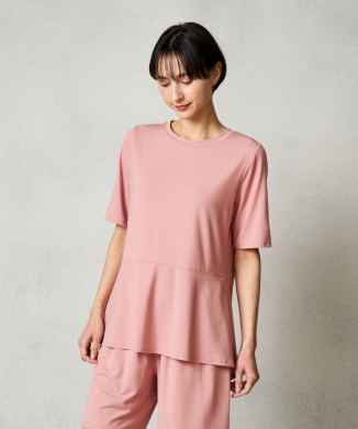 ReFa バイタルテック ストレッチスムース ショートスリーブプルオーバー/WOMEN