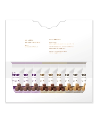 Dear meたんぱくキューブ(R)　9本セット　アソート(紫いも黒ごまきなこ/ココアきなこ/黒ごまきなこ)