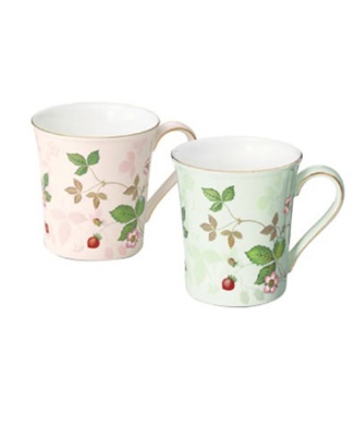 ワイルドストロベリーパステル マグカップペア