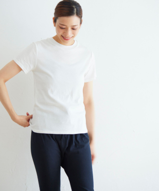【STAMP AND DIARY HOME STORE】SMILE COTTON 半袖Tシャツ