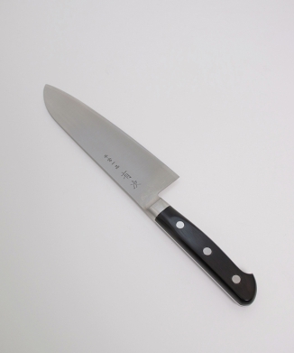 平常一品ツバ付三徳庖丁 18cm