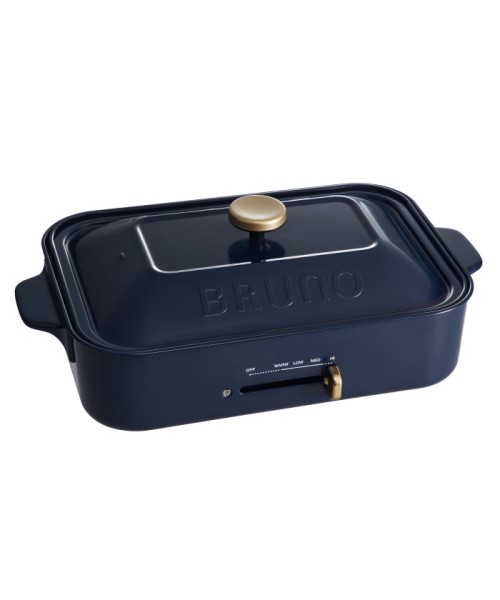 BRUNO コンパクトホットプレート ネイビー F BRUNO コンパクトホットプレート ネイビー F