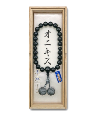 男性用念珠 オニキス(天然石)