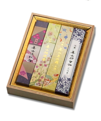 堺・真山 線香 真山4種目揃え
