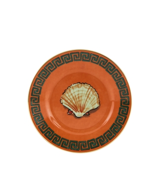 イル ヴィアッジョ ディ ネットゥーノ プレート 16cm オレンジ