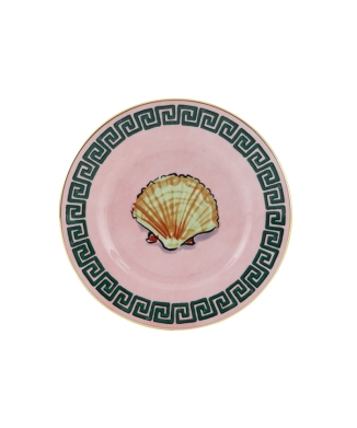 イル ヴィアッジョ ディ ネットゥーノ プレート 16cm ピンク