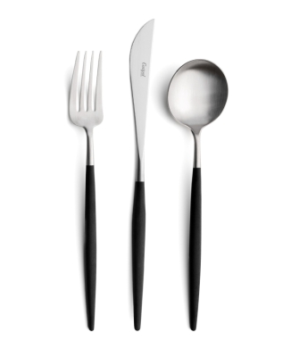 ゴア ブラック×シルバー テーブル6本セット