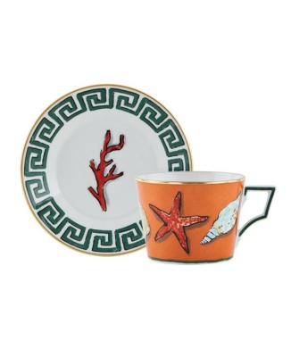 イル ヴィアッジョ ディ ネットゥーノ　ティーカップ＆ソーサー