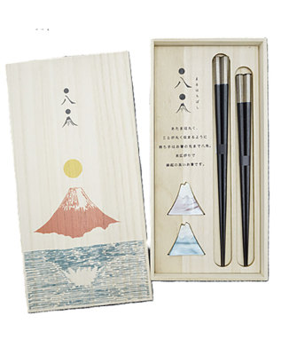 〈名入れあり〉丸八夫婦セット(シェル箸置きver.)