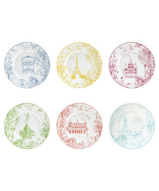 トゥパリ デザートプレート21cm 6枚セット