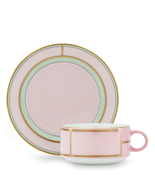 GINORI 1735 DIVA ローザ ティーカップ＆ソーサー