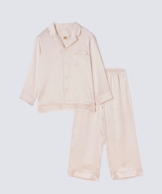 【セットアップ】シルクパジャマ