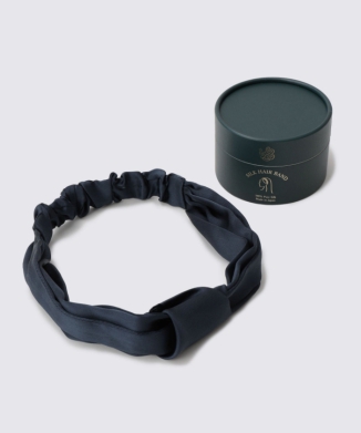 シルクヘアバンド