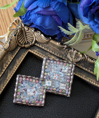 【ラティーフ】Heliotrope渡辺友美 クリスタルパズルブローチキット