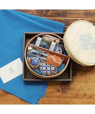 【cohana】曲げわっぱの道具箱 お裁縫セット