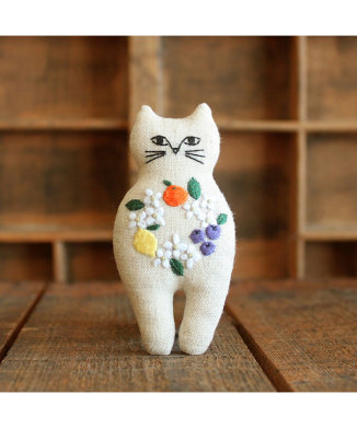 【polite・cohana・ototoito】nekogao フルーツリースブローチキットセット