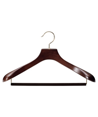 メンズショップ払下品　中田ハンガー製　スーツハンガー42cm 5本セット メンズショップ払下品 中田ハンガー製 スーツハンガー42cm 10