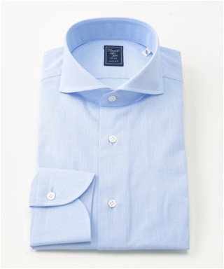 絡み織 ドレスシャツ　HS8S-C-169