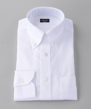 ドレスシャツ（ボタンダウンカラー）　ZYD353-200