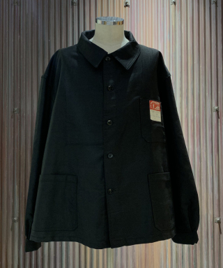 50's BLACK MOLESKIN JACKET