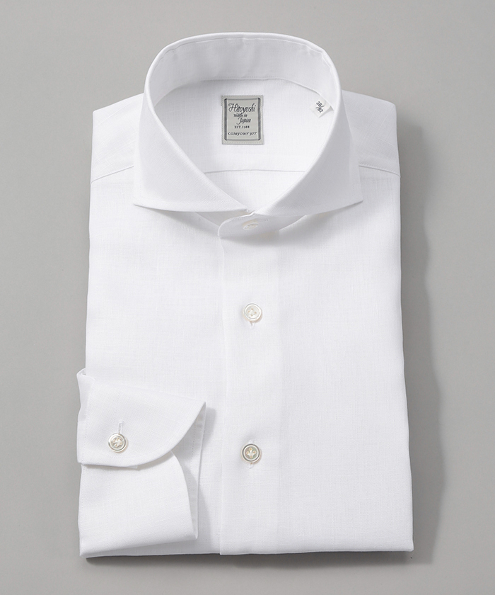 リネン ドレスシャツ HC0S-C-383(M2020130)｜HANKYU MEN'S