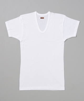 半袖U首シャツ　0031-21