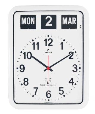 Twemco Radio Control Calendar Clock #RC-12A