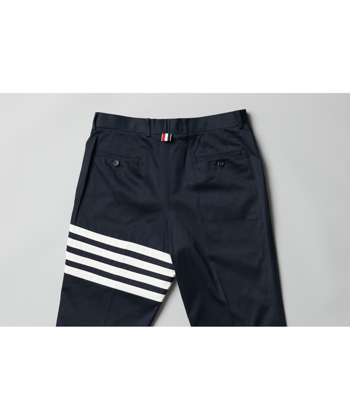Thom Browne ネイビー トリコロール チノパン