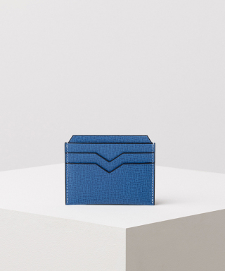 ★VALEXTRA CREDIT CARD HOLDER クレジットカードホルダー Oyster Brown Leather Credit and business card holder | Valextra