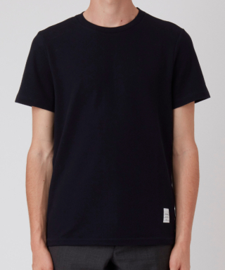 センターバックRWBストライプ リラックスフィットTシャツ　MJS056A-00050