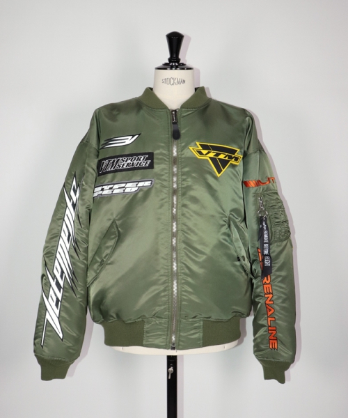 ヴェトモン RACING LOGO BOMBER 
