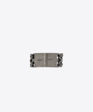 シルバー系 リング サンローラン Saint Laurent メンズファッション 阪急百貨店公式通販 阪急 Men S Online Store