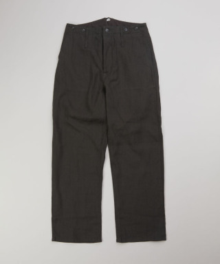 FRENCH WORK PANT LINEN　80440050003