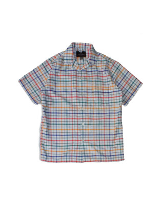 AUTHENTIC CAMP COLLAR SHIRT CHECK　80441111050