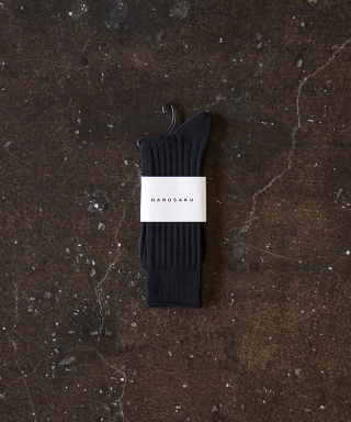 Plain rib dress socks プレーン リブ ドレス ソックス　M-JO1