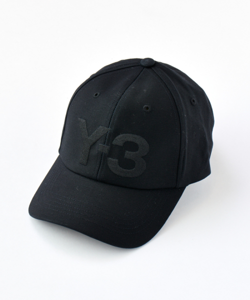 Y-3 ワイスリー ブラックロゴキャップ CL LOGO CAP GK0626