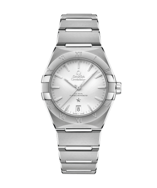 【OMEGA】コンステレーション コーアクシャルマスタークロノメーター シルバー×SS ブレス 36mm